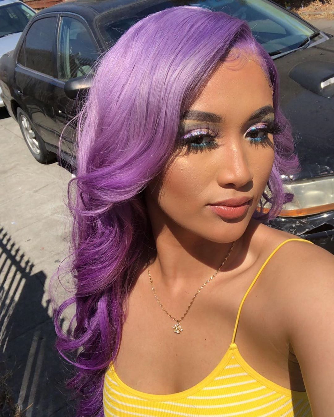 Le Violet La Coloration Cheveux La Plus Tendance