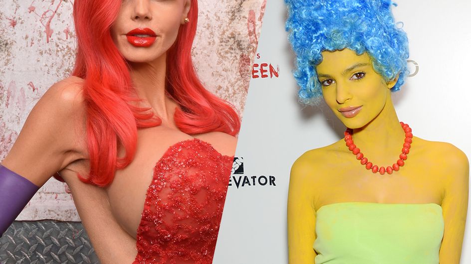 En Halloween... ¡inspírate con los disfraces de los famosos más locos!