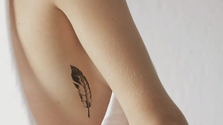 Tatuajes de pluma, inspírate con estos 50 diseños que querrás tener en tu piel
