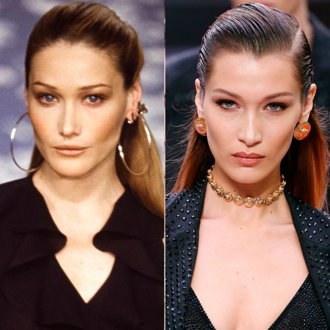 Carla Bruni Vs Bella Hadid
