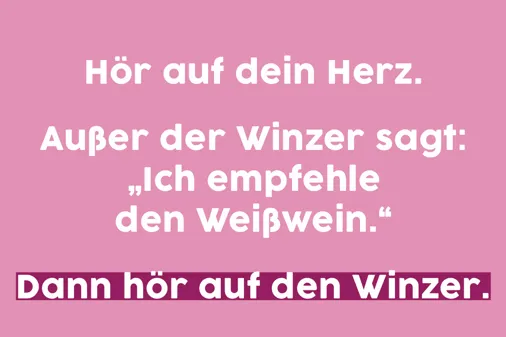 Spruch des Tages