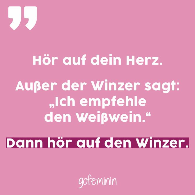 Spruch des Tages
