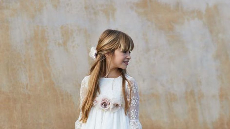 ¿Necesitas ideas para escoger el vestido de comunión de tu pequeña? Inspírate con estos diseños