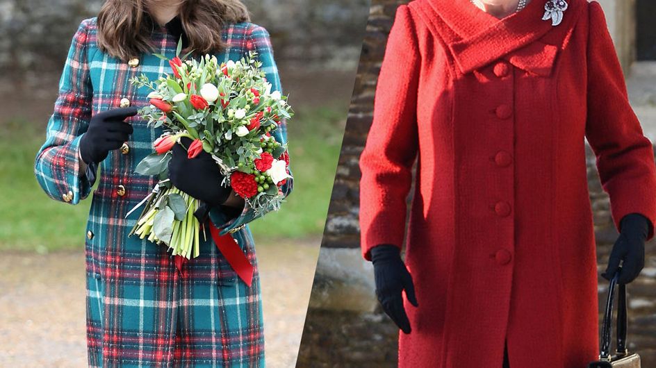Los mejores looks navideños de la familia real británica