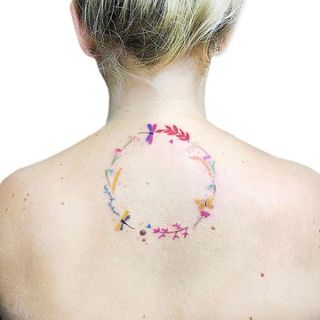 Dekolleté blume tattoo Jungkook's Tattoos