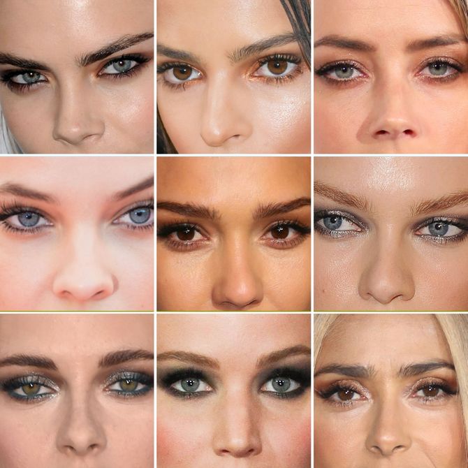 ¿Se encuentra tu mirada entre la de estas celebrities?