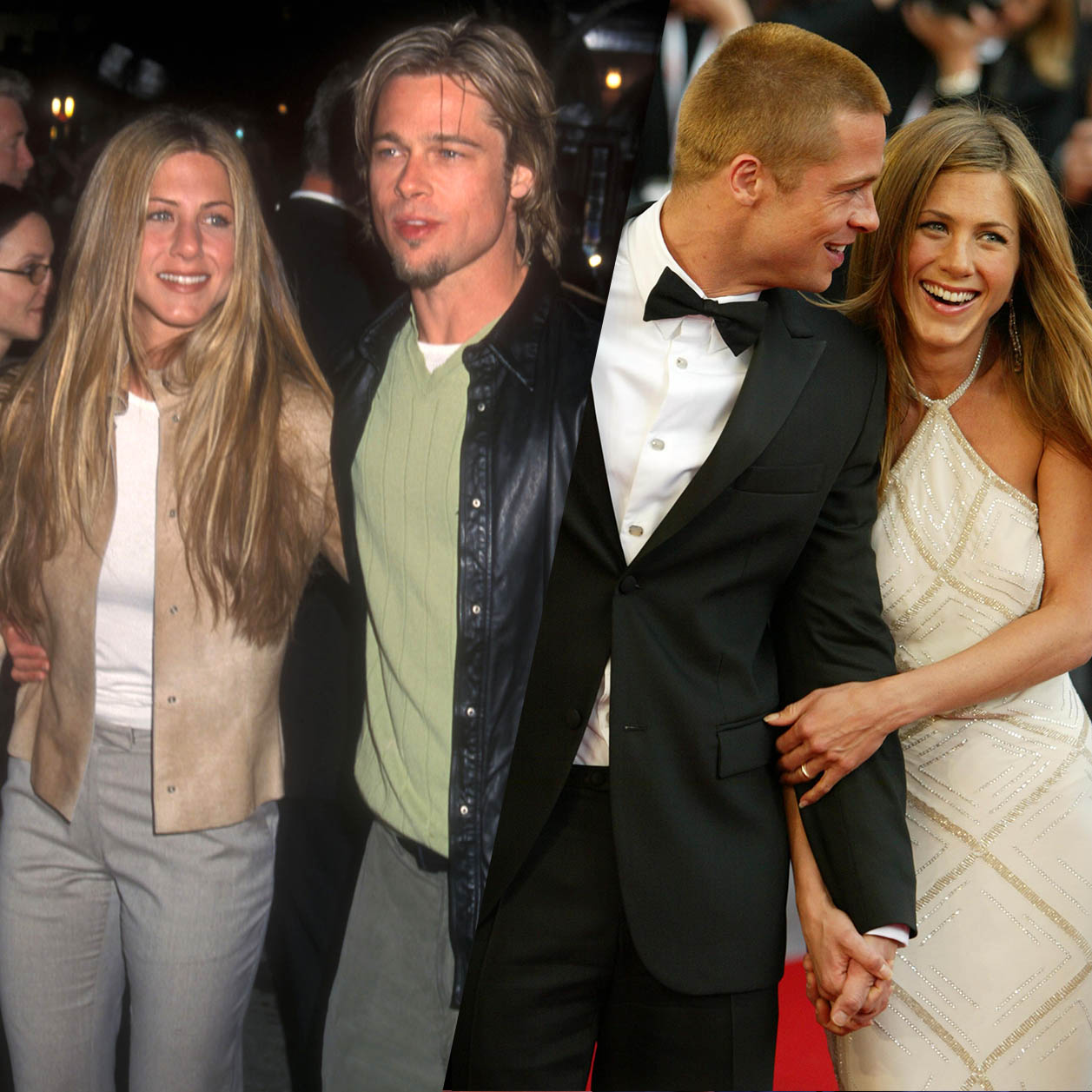 Jennifer Aniston et Brad Pitt