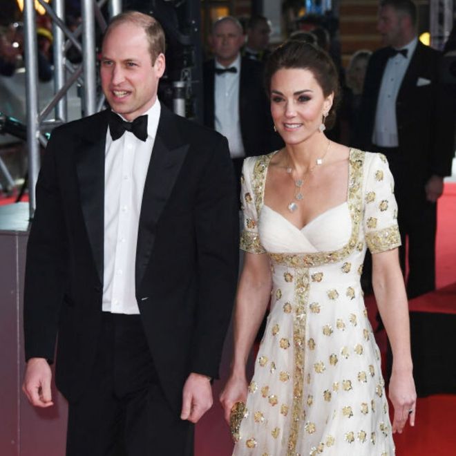 Kate Middleton y la noche de los looks reciclados: todos los outfits de los BAFTA 2020