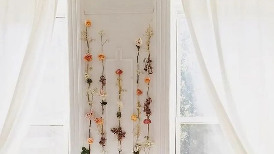 30 idées pour décorer avec des fleurs séchées