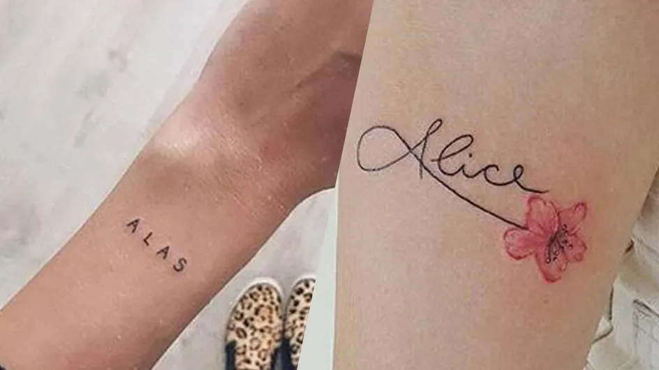 Les plus jolies idées de tatouage pour graver un prénom