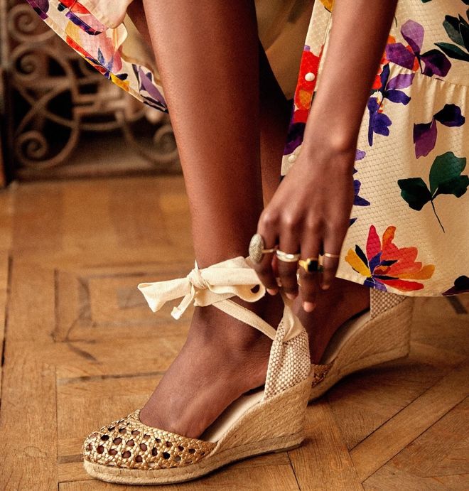 sandales compensées tendance 2019