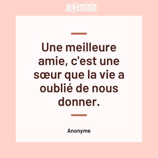 Citation Meilleure Amie