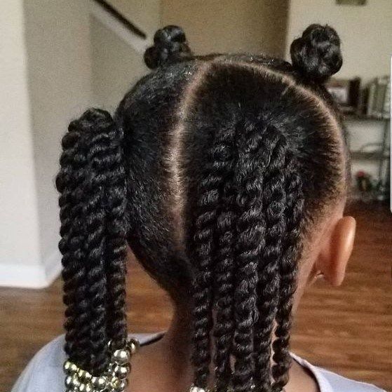 25 Idees De Coiffures Afro Pour Petites Filles