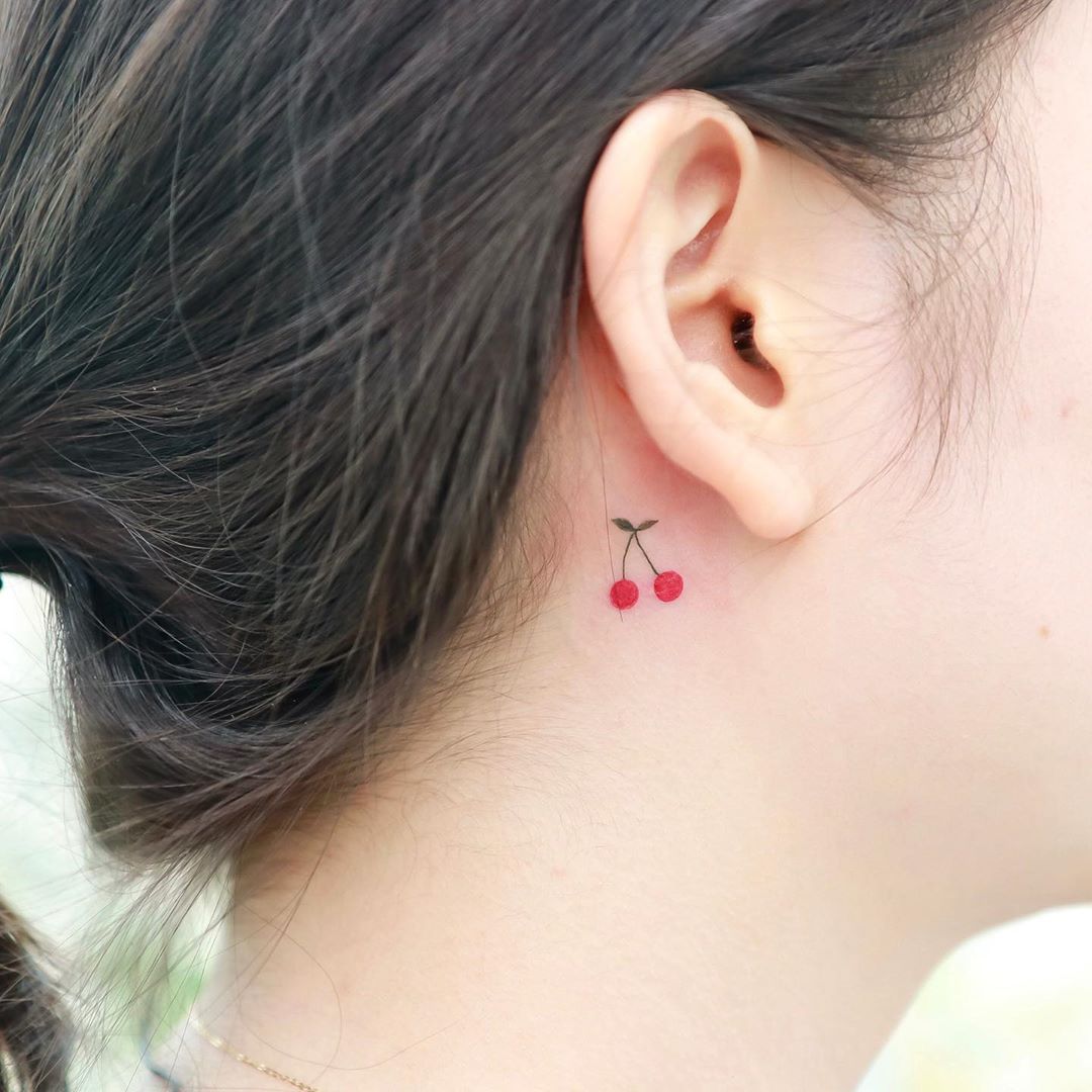 50 Idees De Tatouages Derriere L 039 Oreille