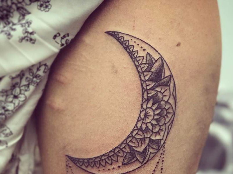 Tatouage Lune