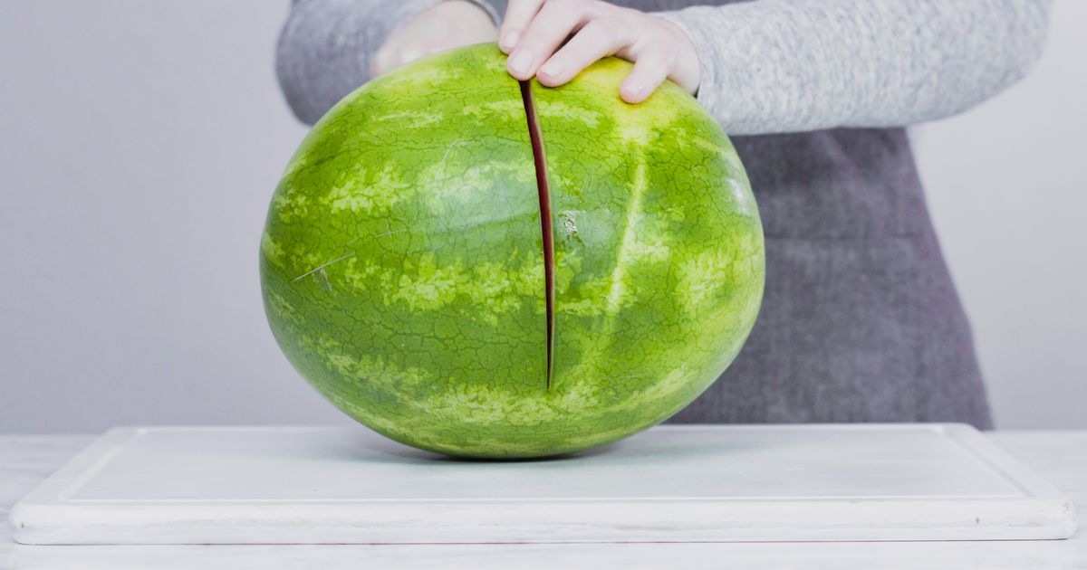 Pas à Pas Comment Découper Une Pastèque