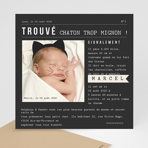 30 Faire Part Originaux Pour Annoncer Sa Naissance