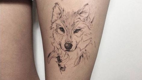 Tatouage Loup Significations