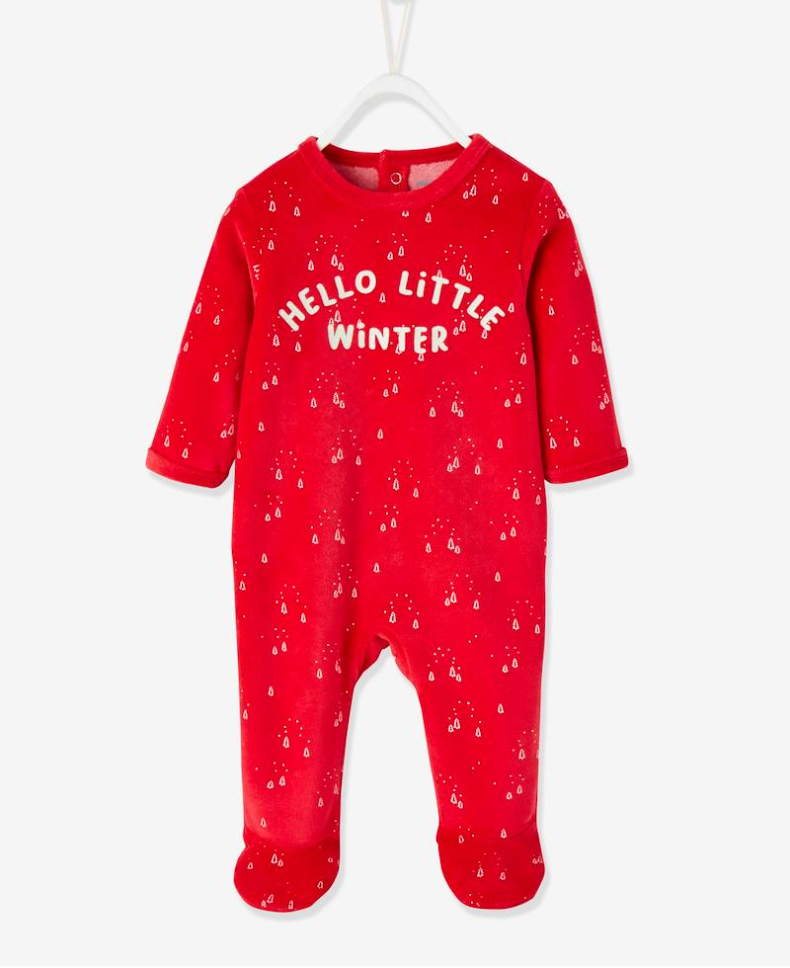 On Craque Pour Ces Pyjamas De Noel Pour Bebe