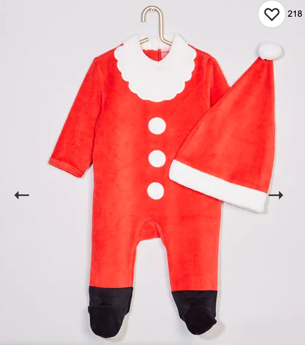 On Craque Pour Ces Pyjamas De Noel Pour Bebe