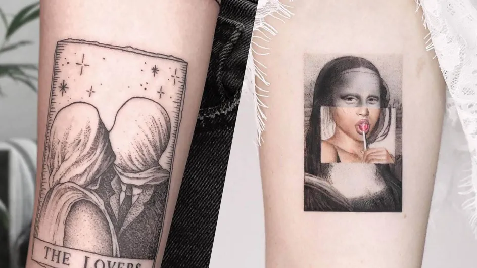20 splendides tatouages inspirés d’œuvres d’art !