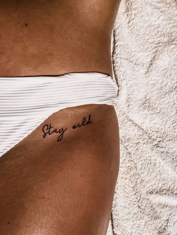 Pinocchio tattoo intim