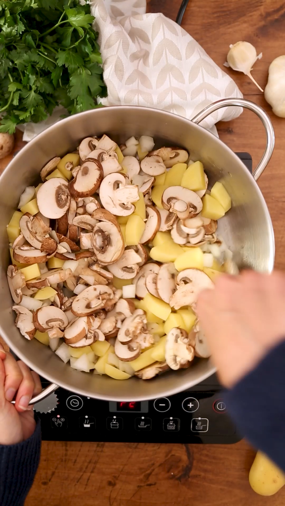 Soupe de champignons online marmiton