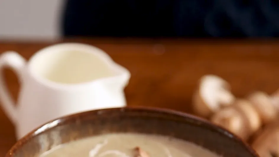 Pas-à-pas : une soupe de champignon réconfortante