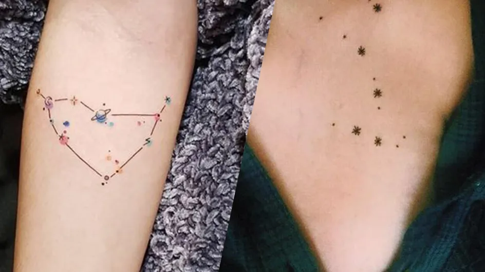 On craque pour le tatouage constellation : ce tattoo qui nous met des étoiles plein les yeux !