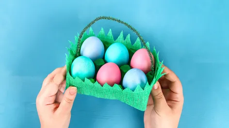 DIY : faire un panier de Pâques pour les enfants