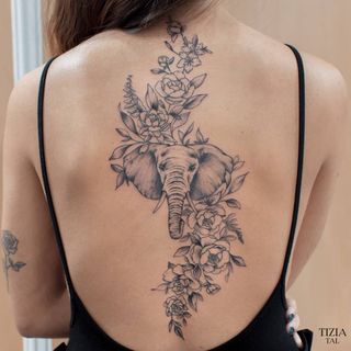 Tatouage Elephant Cet Animal S Invite Dans Vos Tattoos