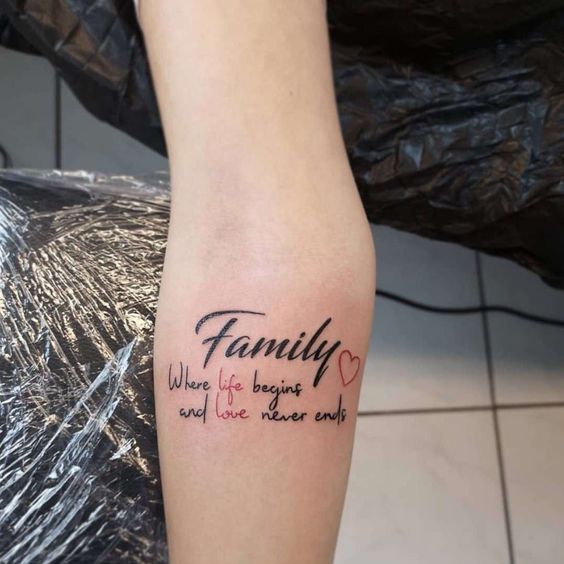 30 Tatouages Pour Celebrer L Amour Qu On Porte A Sa Famille