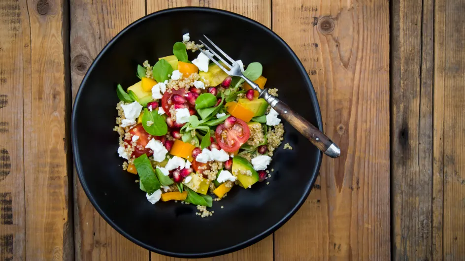 5 idées de salades composées avec du quinoa