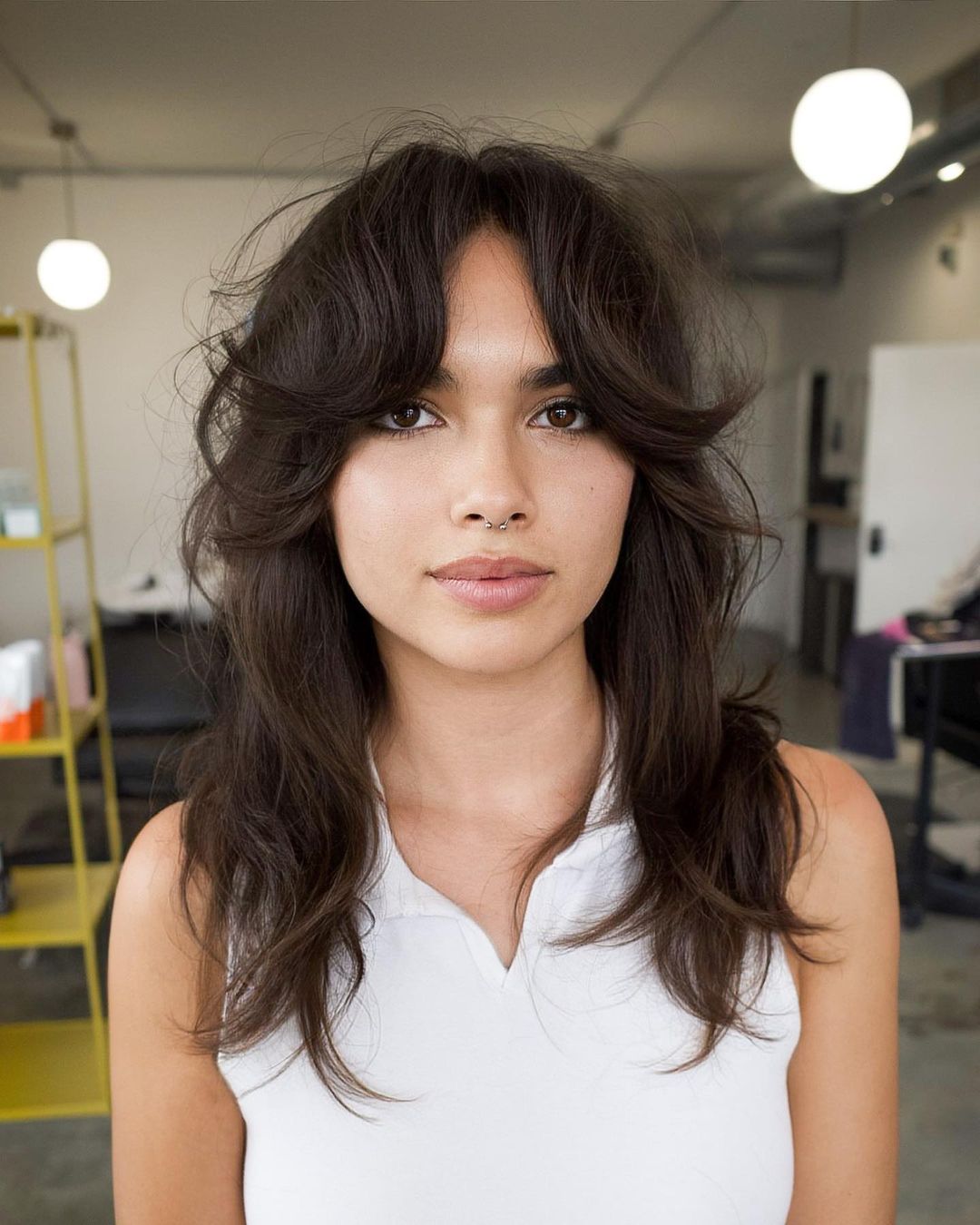 Coupe Pour Cheveux Epais Et Ondulé coupe visage rond cheveux épais