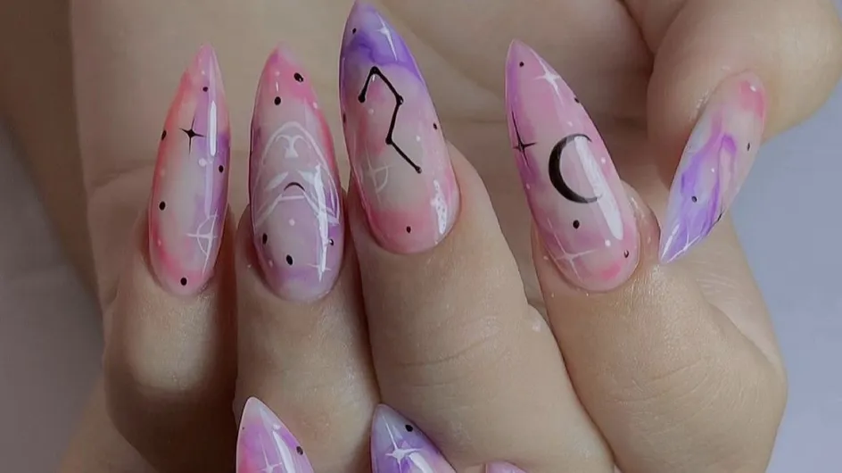 Astro-nails: la manicure perfetta per chi ama l&#039;oroscopo e l&#039;astrologia