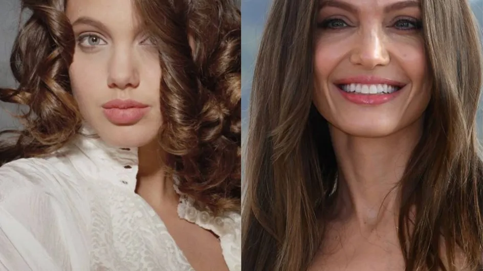 Angelina Jolie, découvrez l&#039;évolution beauté de l&#039;actrice depuis ses 11 ans