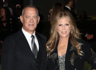 Rita Wilson et Tom Hanks enfants