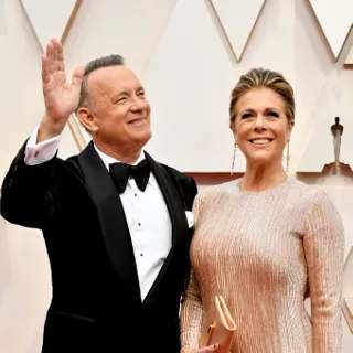 Rita Wilson et Tom Hanks enfants