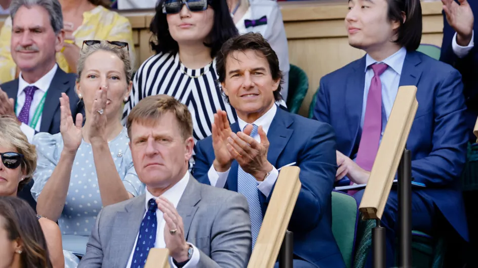 PHOTOS : Kate Middleton hypnotise Tom Cruise à Wimbledon