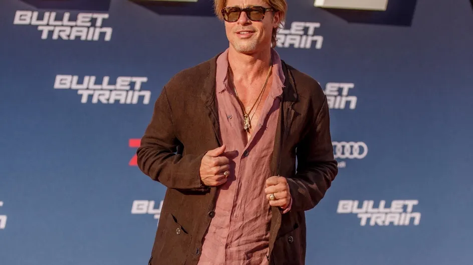 PHOTOS. Brad Pitt en jupe : l’acteur enflamme le tapis rouge dans une tenue étonnante