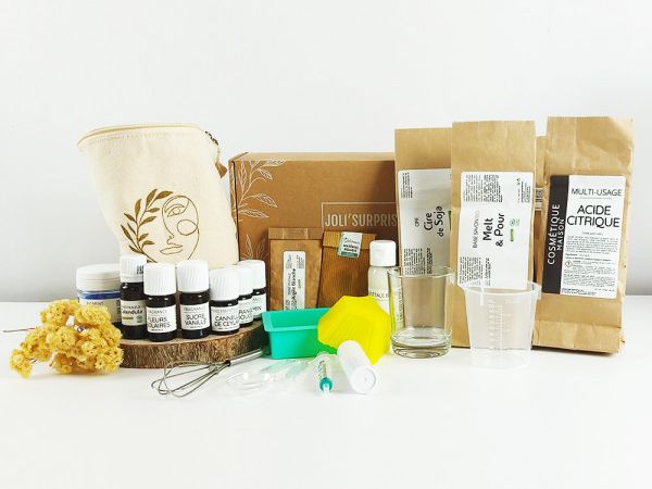 DIY Cosmétique : Kit vegan pour fabriquer votre cosmétique maison