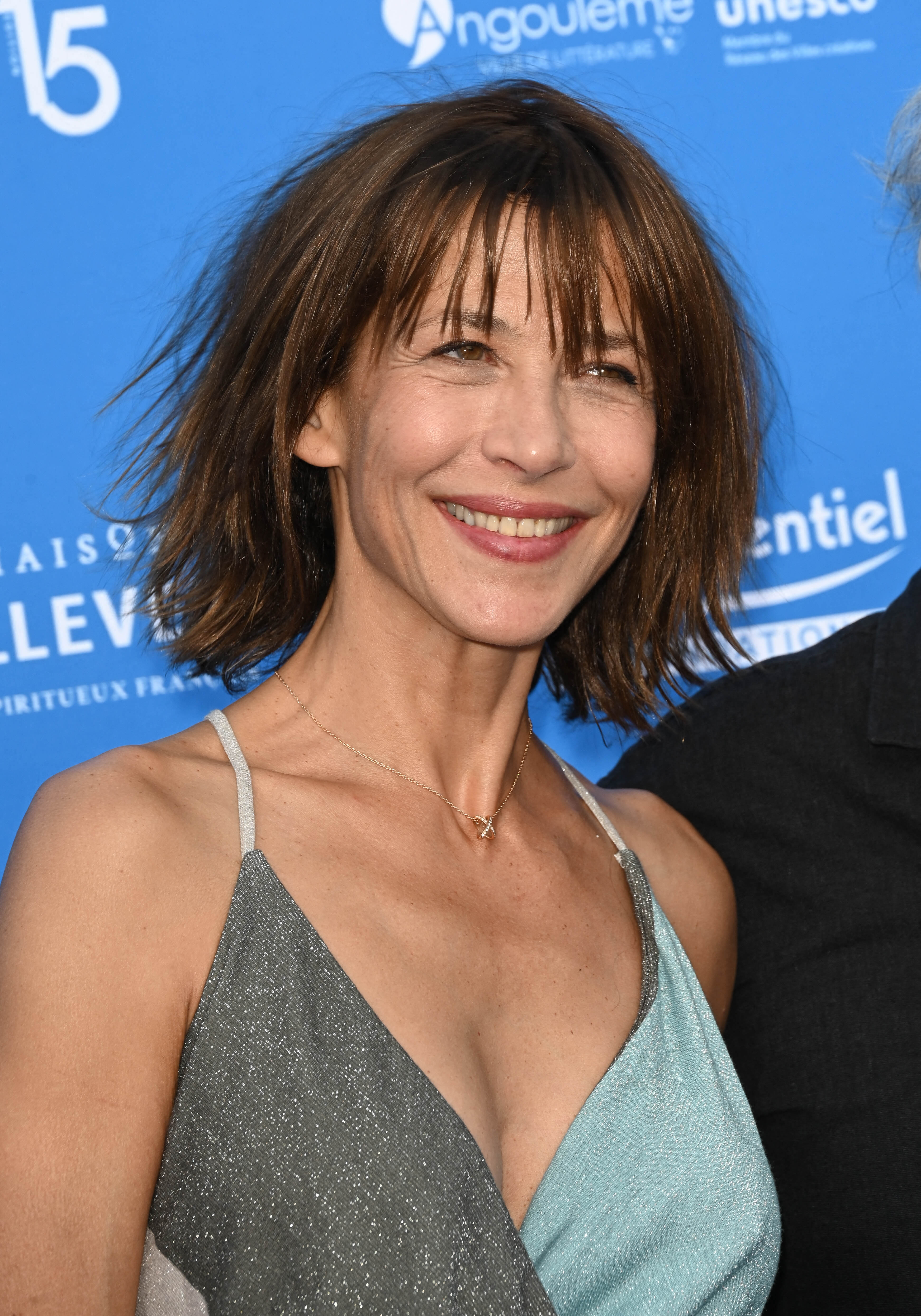 Sophie Marceau, sa nouvelle coiffure au festival d'Angoulême