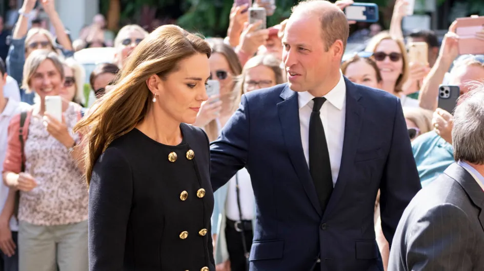 PHOTOS. Kate Middleton et le prince William : ils retrouvent le sourire après les funérailles