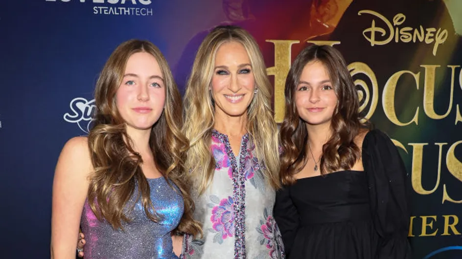 PHOTOS. Sarah Jessica Parker enflamme le tapis rouge avec ses filles Marion et Tabitha