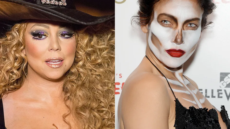 PHOTOS. Maquillage d’Halloween : Mariah Carey, Alyssa Milano... les idées de make-up à piquer aux stars