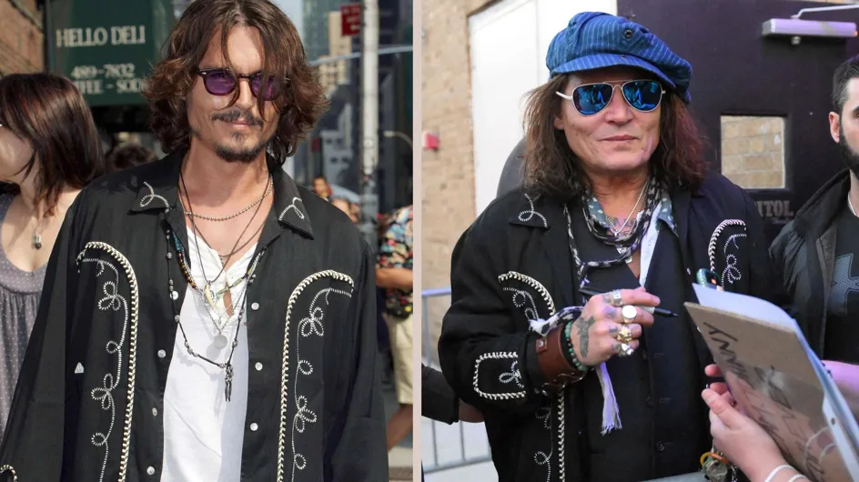 PHOTOS. Johnny Depp : l&#039;acteur totalement métamorphosé 4 mois après le procès avec Amber Heard