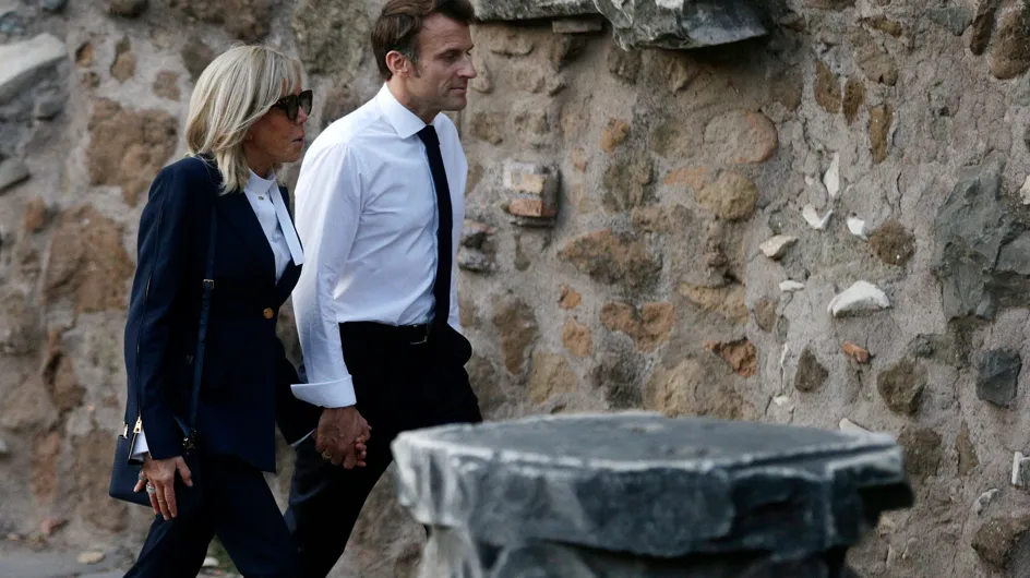 PHOTOS. Brigitte et Emmanuel Macron : leur tendre et intime visite en couple à Rome