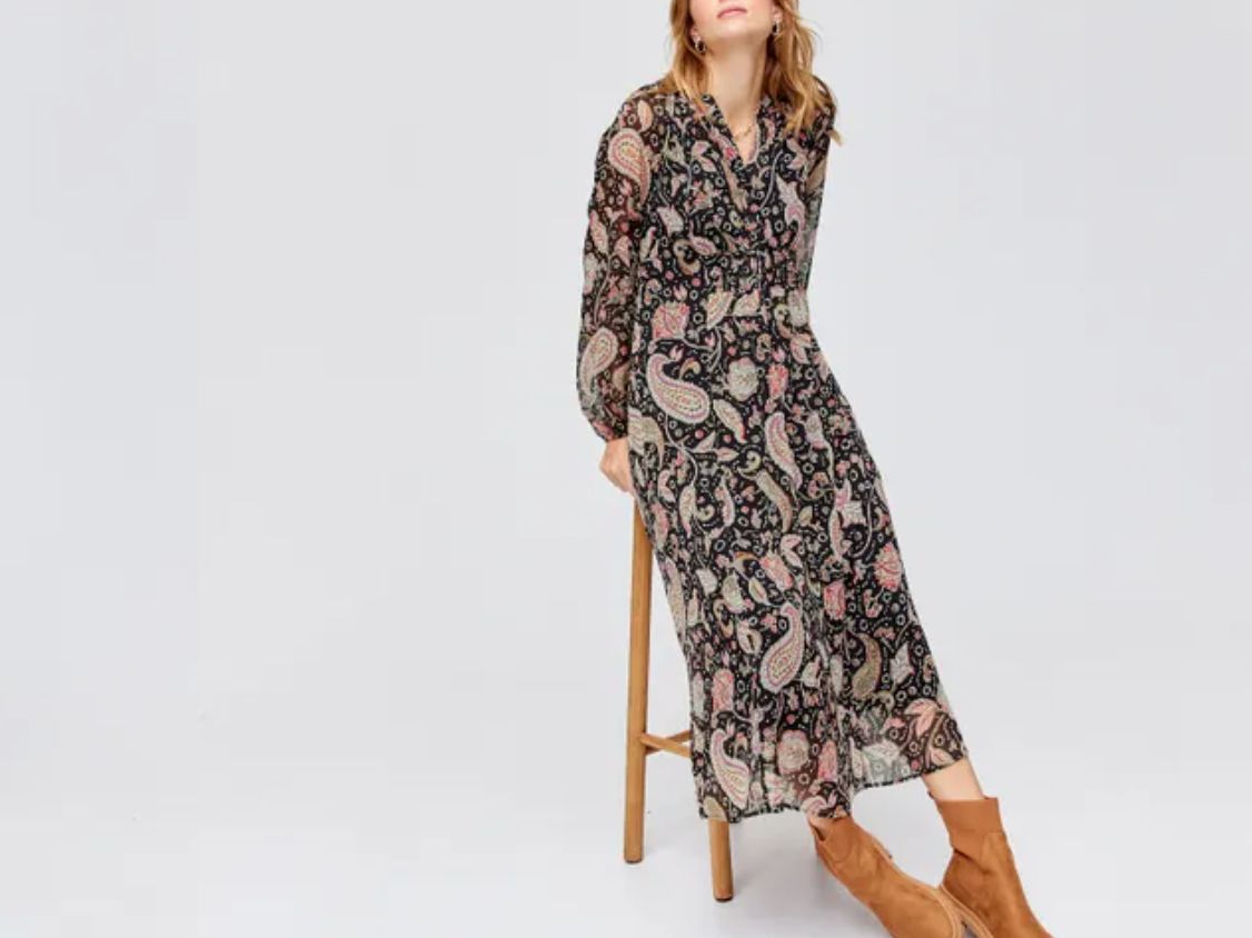 Ikks shop robe pivoine