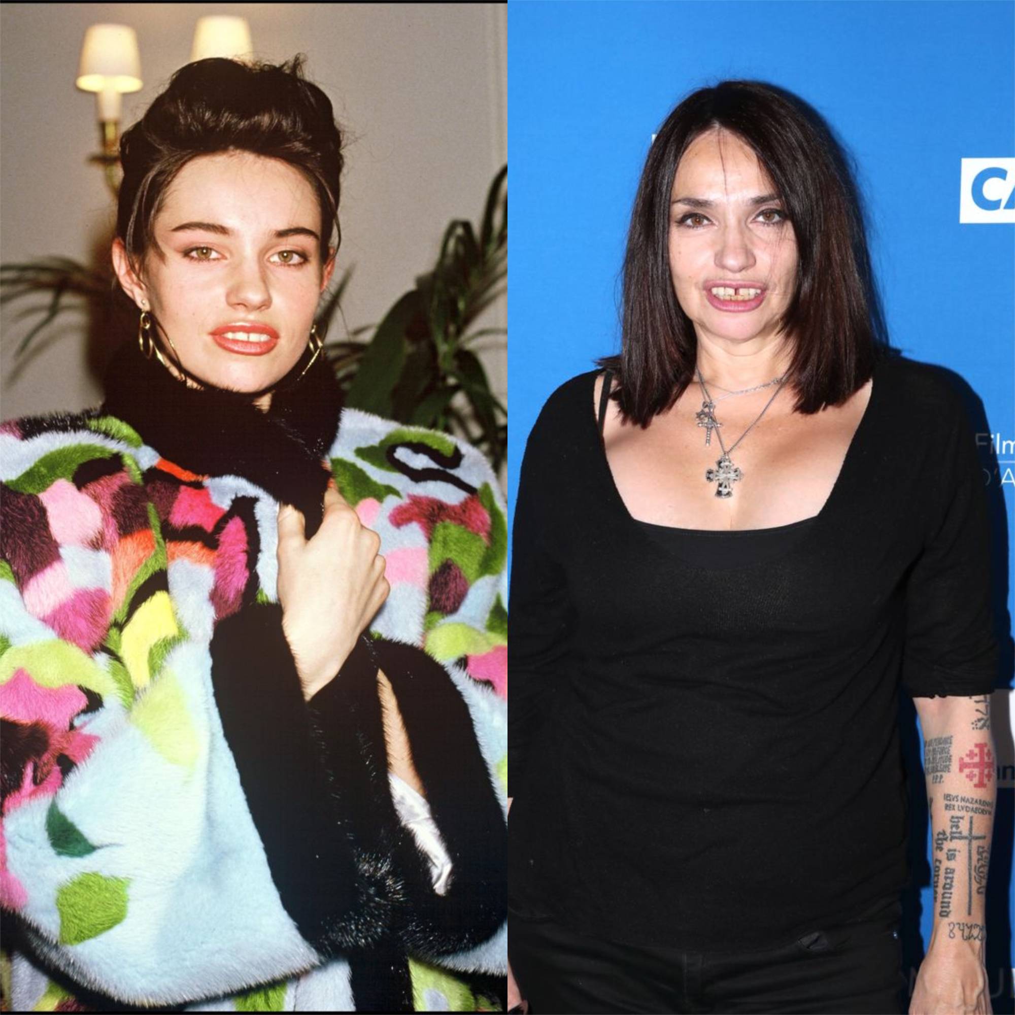 Retour sur l volution physique de Beatrice Dalle