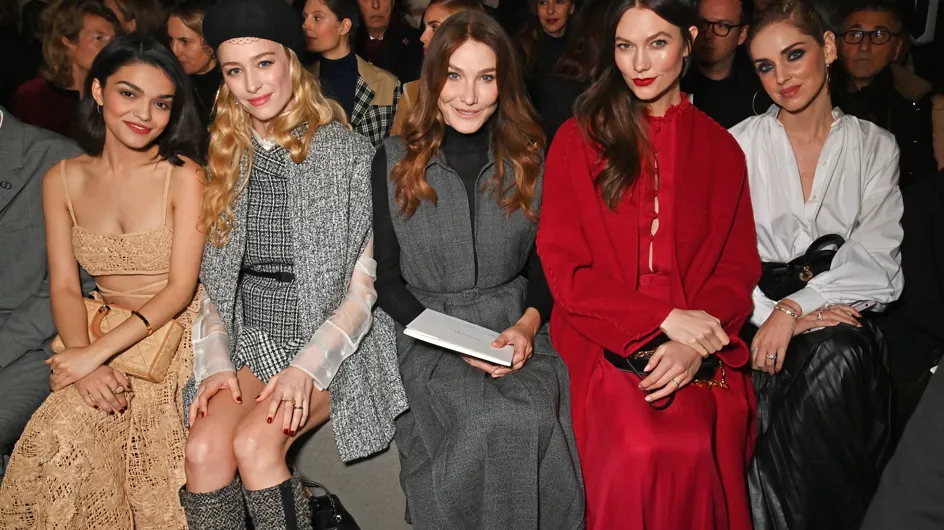 PHOTOS. Carla Bruni, Catherine Deneuve… défilé de stars au show Dior